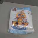 Tobin Noah's Ark Stamped for Cross Stitch Baby Quilt Kit, 43" x 34"