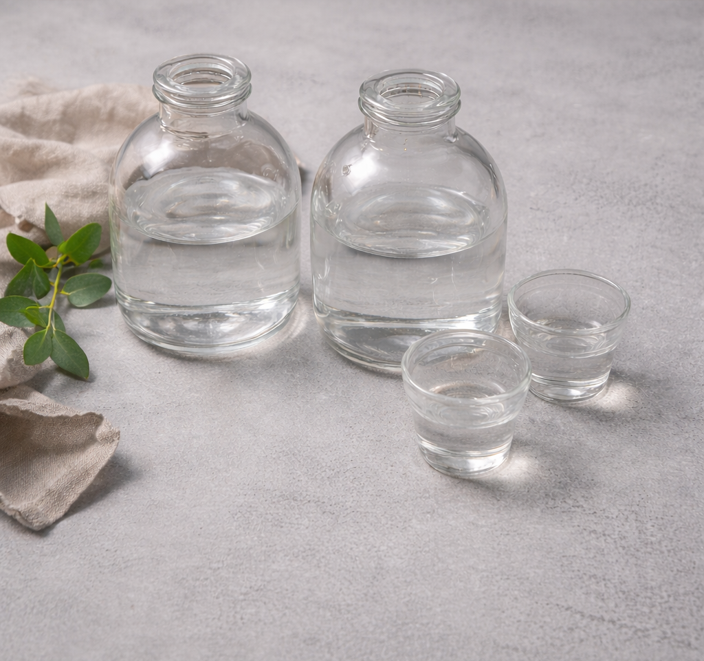 Set Of 4 Pieces for Home Partys, Decoration, Clear 