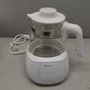 Baby Water Kettle- One Button Boil Cool Down and Keep Warm at Perfect Temperature 24/7 - Dispense Water Instantly- Replace Traditional Bottle Warmer (White)