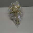 Gold Iron Star Christmas Tree Topper Decorative Ornament for Indoor Holiday Decor Festive Xmas Star Shape Decoration for Home Office Shop and Party Photography Prop