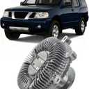 Dasbecan Radiator Cooling Fan Clutch Compatible With Nissan Pathfinder R51 Frontier D40 Xterra N50 2005-2012 V6 4.0L Replaces# 21082-EA200 21082EA200 9502110 17120-82Z10 1712082Z10