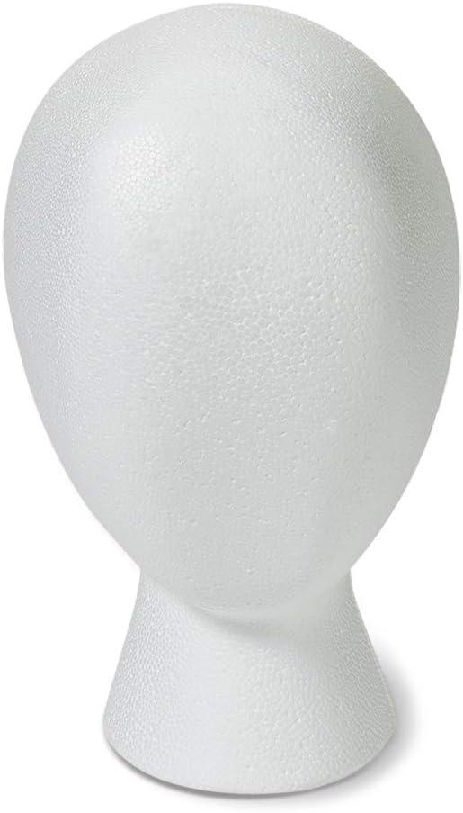 FloraCraft SmoothFM Faceless Head 5.8 Inch x 6.8 Inch x 9.8 Inch White