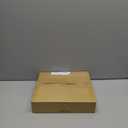 Innqoo Brown Side Table Lamp with USB Port and Outlet, Dimmable Nightstand Bedside Lamps with Linen Lampshade, Desk Lamp for Bedroom, Living Room, Guest Room, Home Office, LED Bulb Included