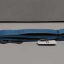 TwoEar 6FT 1IN Strong Blue Dog Leash with 2 Padded Handles, Traffic Handle Extra Control, Comfortable Soft Dual Handle, Auto Lock Hook, Reflective Walking Lead for Small Medium and Large Dogs