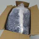 HABUTWAY Bean Bag Chair 3Ft Luxurious Velvet Ultra Soft Fur with High Rebound Memory Foam Bean Bag Chairs for Adults Plush Lazy Sofa with Fluffy Sponge 3' (Blue)