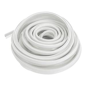 Motoforti Universal Car Door Edge Protective Sealing Strip U-Type Door Scratch Protection Guard, 49.21ft 15m, Anti-scratch Collision, Rubber, White