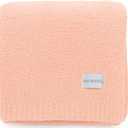 SARANONI Bamboni Baby Blanket | Luxury Plush Super Soft Blanket | Breathable Comfort Infant Baby Blankets for Boys & Girls | Peach, Mini - 15” x 20”, Peach