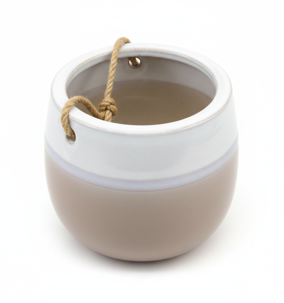 Ceramic Hanging Basket