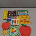 Seeloowy 19 Pcs Back to School Tiered Tray Decor Set Fun Appreciation Wood Signs Decorative Book Bus Table Centerpiece Back to School Decorations Farmhouse Sign for Centerpiece Party Decor