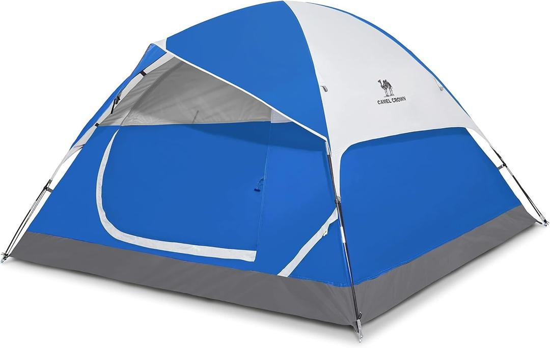 CAMEL CROWN Tents for Camping 6 Person Camping Dome Tent, Waterproof,Spacious, Lightweight Portable Backpacking Tent for Outdoor Camping/Hiking