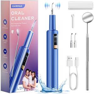 Plaque Remover for Teeth, Ultrasonic Tartar Remover for Teeth, Dental Calculus Remover Teeth Cleaning Kit