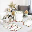 30 Players Word Scramble and Picture Quiz, Christmas Games for Families, Tis The Season Christmas Trivia, Annual Festive Events, Winter Holiday Supplies, Ice Breaker Winter Holiday Activities,01