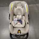 Chicco KeyFit Max Zip ClearTex Infant Car Seat and Base, Rear-Facing Seat for Infants 4-30 lbs., Infant Head and Body Support, Compatible with Chicco Strollers, Baby Travel Gear, Sierra/Beige, Manufacturing Date 02/2026