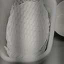 DOWAN 9.25" Serving Bowls, Large Oval Serving Dishes for Wedding and Dinner Parties, 35 Oz for Salad, Side Dishes, Pasta, Oval Shape, Microwave & Dishwasher Safe, Set of 4, Soft White