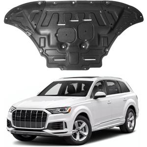 Engine Splash Shield Fit for Audi Q7 2017-2024 Engine Case Guard Under Cover Compatible with 2018-2023 Q7 Front Engine Guard Mud Flaps