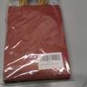 KWZESLE Bulk Paper Gift Bags with Handles, Sturdy Kraft Goodie Bags (Solid color, 3.15 * 6.3 * 8.6in)