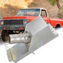 Taillight Fuel Filler Hidden Gas Door Relocation Kit for 1967-1972 Chevrolet Chevy/GMC C10 Truck, 6772TLFF-K Left Rear