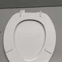 Bemis 1400TTA Economy Durable Wood Toilet Seat, Made in USA, Elongated, White
