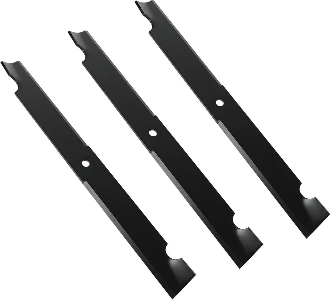 038-7230-00 Blades Compatible with B ad Boy 72 Inch Deck 038-7202-00 72" High Lift Blades Fit Outlaw XP, Outlaw Extreme, Diesel 1500cc, Rebel, Replace 038 7230 00, 038 7202 00, 30227-72N, 3 Pack