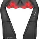 Snailax Shiatsu Neck and Shoulder Massager - Back Massager with Heat, Deep Kneading Electric Massage Pillow for Neck, Back, Shoulder,Foot,Body
