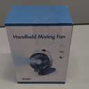 Portable Handheld Misting Fan, Nano-Mist Humidifier for Skincare & Makeup, 180 Foldable Desk Fan, Rechargeable Water Spray Fan for Disney Beach Cruise Essentials, Summer Gifts for Women Man Girls (Blue)