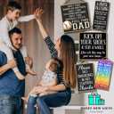 Honey Dew Gifts Hanging Wooden Signs, Great Hair Doesn't Happen by Chance, They Happen by Appointment, 7 inch by 10.5 inch, Hanging Wood Decor, 76048