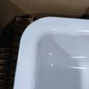 KOHLER Whitehaven 35-3/4" Farmhouse Undermount Kitchen Sink, Single-Bowl Kitchen Sinks, Self-Trimming Tall Apron Front, K-6489-0, White