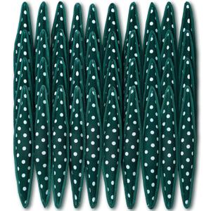 Bememo 40 Pieces Soft Curlers Hair Rollers Overnight Heatless Pillow Rollers for Hair Satin Sponge Curlers to Sleep in No Heat for Long Short Styling Tools (Dark Green)