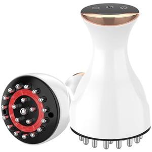 Lymphatic Drainage Massager, 35-Speed 4-in-1 Portable Lymphatic Drainage Tool Body Sculpting Machine Suitable for Abdomen, Arms, Back & Legs, Heat & Vibration Promotes Circulation Sculptigue(White)