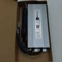 24V 420W Low Voltage Transformer, IP67 Waterproof Outdoor LED Power Supply Driver, AC 100-130V to DC 24V Converter Power Adapter for Indoor Outdoor LED Light, Computer, Landscape Lighting Project