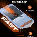 chubbycable 2PCS ChubbyShield Ultra for iPhone 17 Pro Max Privacy Screen Protector, Anti-spy Screen Protector Privacy Glass with Ultra-easy Install Box, Auto Dust-Elimination & Bubble Free