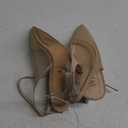 Closed Toe Heels for Women Pointed Toe Slingback Strappy Stiletto High Heels Womens Pumps Wedding Dress Shoes 6