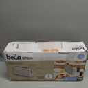 bella 2 Slice Slim Toaster, Fits-anywhere Kitchenware, 6 Setting Shade Control with Reheat & Cancel Buttons, Fits sourdough, 10 Long Slot, Anti Jam & Auto Shutoff, 900 Watt, Oatmilk