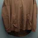 ANRABESS Womens Oversized Hoodie Quarter Zip Sweatshirts 2025 Fall Winter Tunic Pullover Top Trendy Teen Girls Preppy Clothes, L