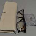 Madison Avenue Blue Light Blocking Glasses Anti Eyestrain UV Glare Blue Light Glasses for Women with Case, TV Phone Computer Gaming Eyeglasses (Demi) (Tortoiseshell)