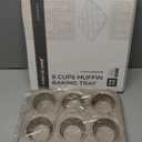 Carbon Steel Nonstick Bakeware Muffin Pan (9-Cup)