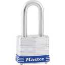 Master Lock 3DLF Outdoor Padlock with Key, 1 Pack