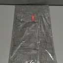 Linen Bedside Caddy, Bedside Storage Organizer for Hospital Beds, College Dorm Rooms or Baby Bed (4 Pockets-Black)