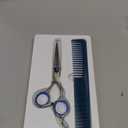 COOLALA Stainless Steel Hair Cutting Scissors 6.5 Inch Hairdressing Razor Shears Professional Salon Barber Haircut Scissors, One Comb Included, Home Use for Man Woman Adults Kids Babies