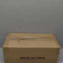 Utility Slim Storage Cart, 4 Tier Small Rolling Kitchen Laundry Room Cart with Wood Top, Metal Narrow Bathroom Storage Cabinet Mobile Shelf Unit Organizer Trolley with Handle for Narrow Space