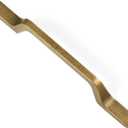 Goo-Ki Antique Brass Cabinet Pulls Drawer Handles 6 Pack - 3.78" c-c Zinc Alloy Retro Bar Handle Vintage Dresser Pull Kitchen Hardware for Dresser Cupboard Closet Wardrobe