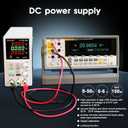 Variable DC Power Supply,0-50V 0-6A max150W Switching Regulated Bench Power Supply with Memory, 4-Digit LED Display, 5V2A USB Interface, Output Switch, Coarse and Fine Adjustments