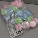 DoubleFill 10 Pcs Pastel Christmas Tree Picks Decoration 11.8'' Gitter Macaron Candy Picks for Christmas Tree Topper Branches Ornaments Vase Filler Xmas Home Decor New Year Gifts