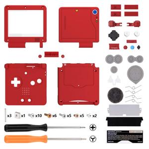 IPS Ready Upgraded eXtremeRate Monster Index Console Style Custom Replacement Housing Shell for Gameboy Advance SP GBA SP – Compatible with Both IPS & Standard LCD – Console & Screen NOT Included