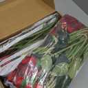 Veryhome 36Pcs Artificial Roses Realistic Fake Flowers Bulk Long Stem Silk Faux Roses Bouquet for Wedding DIY Home Decor Bridal Table Centerpieces Party Arrangements Gifts(Gradient Burgundy)