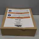 Joiedomi 9.5" Golden Christmas Star Tree Topper Radial Design, Metal Treetop Decorations with 20 LED Warm White, USB Powered Remote Control for Home Holiday Xmas Party Indoor Decor