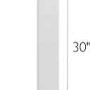 Design House Brookings 3-Inch Cabinet Filler, White Shaker