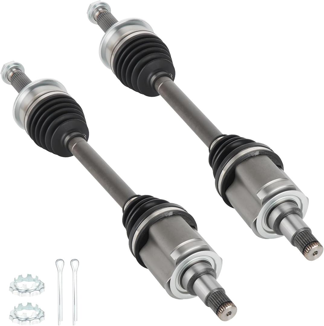 NEW Left Front Right Front CV Axle Shaft Assembly fits for Toyota Sequoia 2001-2007 4.7L, for Toyota Tundra 2000-2004 3.4L&2005-2006 4.0L&2000-2006 4.7L, 4WD Only, Driver and Passenger side, 2-Pack