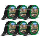 Deck Joist Tape 2'' x 50' Flashing for Decking and Beams - Butyl Tape for Building Joists (6 Rolls)