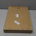 Acrylic Display Case for Collectibles Clear Display Box with Mirror Back and Black Metal Grooved Base for Action Models Doll Toys